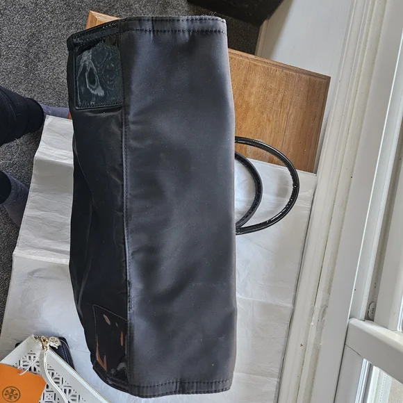 Tory Burch Black Ella Tote - Picture 9 of 9